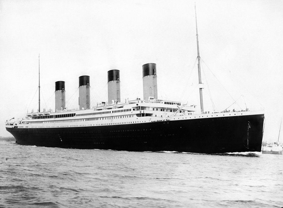 Fotografija: Titanik je v tistem času veljal za nepotopljivega. FOTO: Francis Godolphin Osbourne Stuart/Wikimedia Commons/javna domena