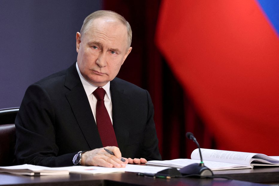 Fotografija: Vladimir Putin. FOTO: Sergei Savostyanov Via Reuters