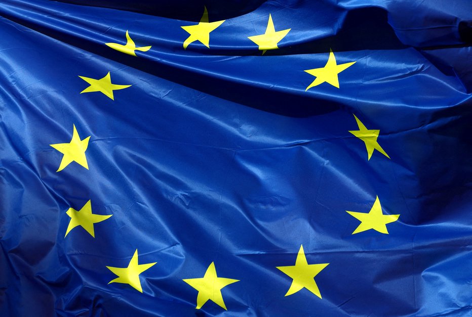 Fotografija: Evropska zastava. FOTO: Yves Herman Reuters