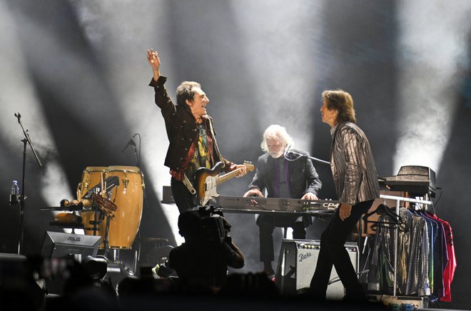 Med peterico, ki s turnejami služijo največ, so kultni rockerji The Rolling Stones. FOTO: Callaghan O'hare/Reuters