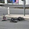 Na Dunajski zbili kolesarja (FOTO)