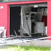V Šiški ponoči z eksplozivom poškodovali bankomat