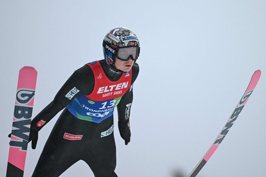 Fotografija: Marius Lindvik FOTO: Jonathan Nackstrand Afp